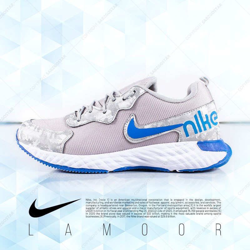 کفش-مردانه-Nike-مدل-Lamoor(طوسی)